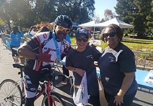 Picture of Team Member volunteers at the Habitat for Humanity East Bay/Silicon Valley Cycle of Hope
